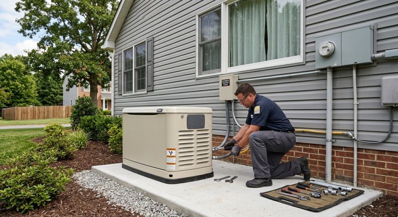 Backup Generator Installation in Alpharetta, GA