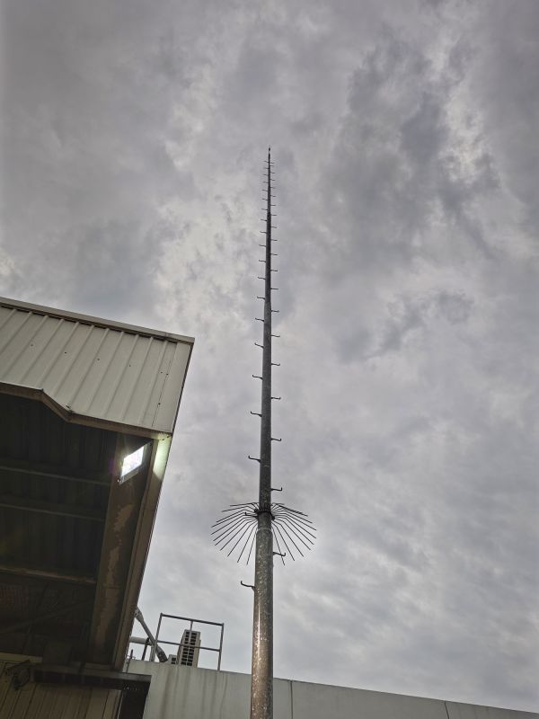 High-Rise Lightning Rods