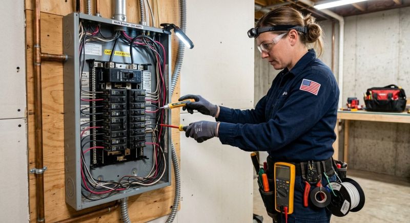 Main Breaker Panel Repair in Heber City, UT